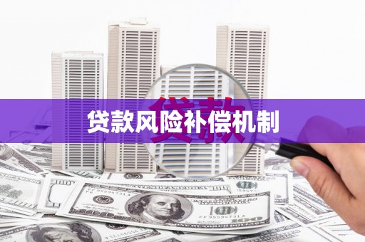 丰台贷款风险补偿机制