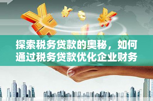 丰台探索税务贷款的奥秘，如何通过税务贷款优化企业财务