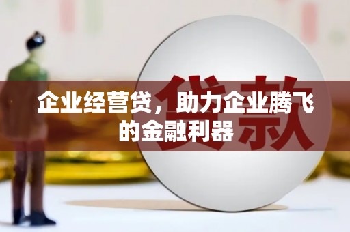 丰台企业经营贷，助力企业腾飞的金融利器