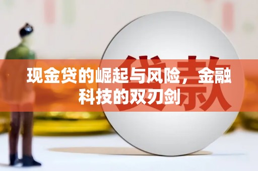丰台现金贷的崛起与风险，金融科技的双刃剑