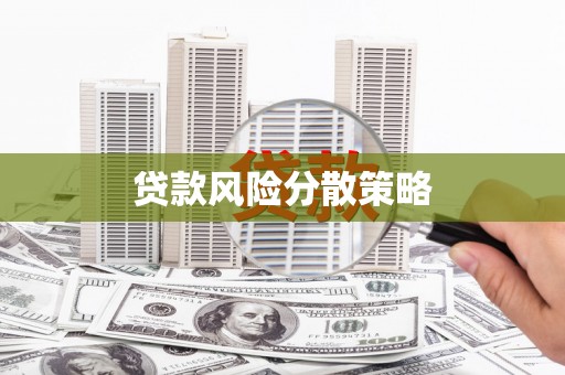 丰台贷款风险分散策略