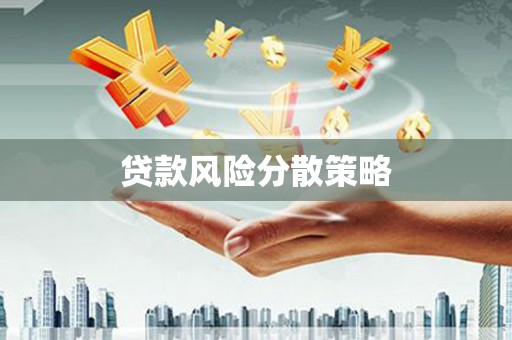 丰台贷款风险分散策略