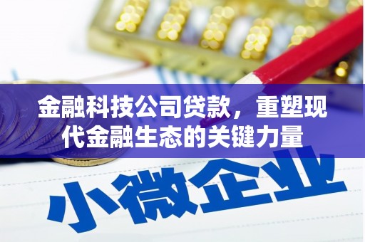 丰台金融科技公司贷款，重塑现代金融生态的关键力量